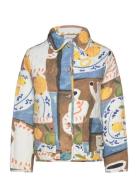 Bobo Choses Abstract Team Time Printed Quilted Jacket Multi/patterned