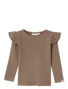 Lil'Atelier Nmfniva Kio Ls Slim Top Lil Rosa