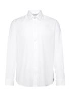 Michael Kors Structured Engineered Slim Shirt Vit