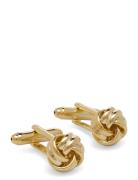 Lindbergh Black Cufflinks Guld