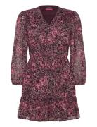 Scotch & Soda Mini Wrap Dress Rosa