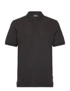 Scotch & Soda Core Logo Pique Polo Svart