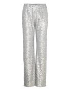 STINE GOYA Elasticated Straight Long Pants, 22 Silver