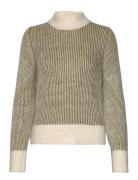 ICHI Ihkamara Ls Stripe4 Khaki Green