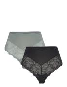 Lindex Brief Brazilian High Blenda W Svart