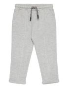 Mango Cotton Jogger-Style Trousers Grå