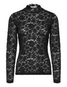 Rosemunde Long Sleeve Turtleneck T-Shirt Svart