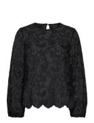 Minus Msmisala Long Sleeve Lace Blouse Svart