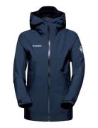 Mammut Alto Light Hs Hooded Jacket Women Marinblå