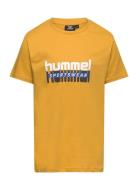 Hummel Hmltukas T-Shirt S/S Gul