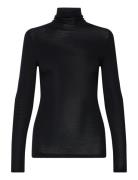 Minus Mscally Roll Neck Long Sleeve Top Svart