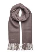 Calvin Klein Fringes Two T S Scarf 40X200 Beige