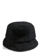 Pieces Pcsulla Teddy Bucket Hat Svart