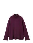 Tom Tailor Knit Cosy Mock-Neck Burgundy