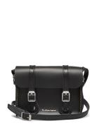 Dr. Martens 7" Leather Satchel Black Kiev Svart