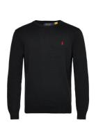 Polo Ralph Lauren Cotton Crewneck Sweater Svart