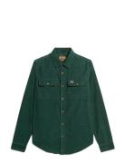 Superdry Trailsman Cord Shirt Grön