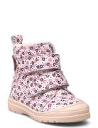 ANGULUS Boots - Flat - With Velcro Rosa