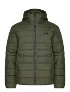 PUMA Ess Hooded Padded Jacket Khaki Green