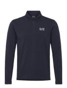 EA7 Polo Shirt Marinblå