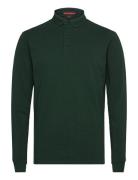 Superdry Cotton Long Sleeve Pique Polo Grön