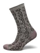 Mp Denmark Pytha Glitter Socks Grå