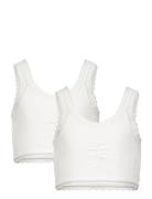 Rosemunde Kids Organic Bra Top 2-Pack Vit