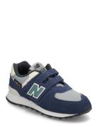 New Balance New Balance 574 Kids Hook & Loop Blå