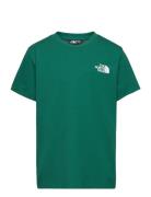 The North Face Teen S/S Simple Dome Tee Grön