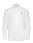 Lyle & Scott Long Sleeve Poplin Shirt Vit