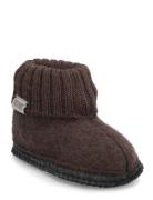 Huttelihut Slippers Wool Brun