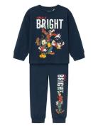 Name It Nmmsilva Mickey Ls Nightset Wdi Marinblå