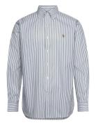 Polo Ralph Lauren Custom Fit Striped Pinpoint Oxford Shirt Grön