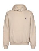 Abercrombie & Fitch Anf Mens Sweatshirts Beige