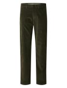 Selected Homme Slh196-Straight Miles Cord Pants W Noos Grön