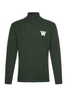 Double A By Wood Wood Wwblu Aa Cs Halfzip Grön