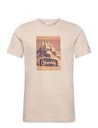 Columbia Sportswear Csc Seasonal Logo Tee Beige