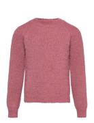 Creamie Pullover Knit Glitter Rosa