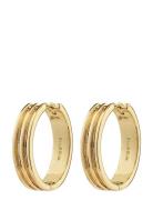 Pilgrim Bennett Recycled Hoop Earrings Guld