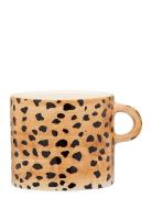 Anna + Nina Leopard Mug Brun