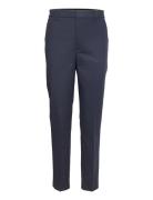 Lauren Ralph Lauren Stretch Dbl Ctn-Pant Blå