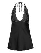 Hunkemöller Sd Halter Chiffon Billie Svart