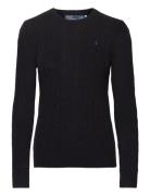 Polo Ralph Lauren Cable-Knit Wool-Cashmere Sweater Svart