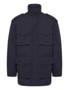 GANT Cotton Field Jacket Marinblå