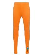 Pippi Langstrømpe Pippi Leggings Orange