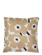 Marimekko Home Pieni Unikko Cushion C.50X50Cm Beige