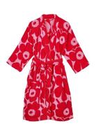 Marimekko Home Unikko Bath Robe Rosa