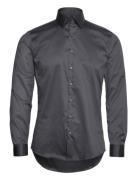 Calvin Klein Evening Rich Twill Slim Shirt Grå