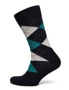 GANT Argyle Socks Marinblå