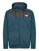 The North Face M Reaxion Fleece F/Z Hoodie - Eu Blå